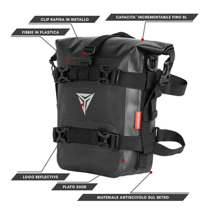 Borsa Laterale da Moto per Barre Paramotore - WOWgadget